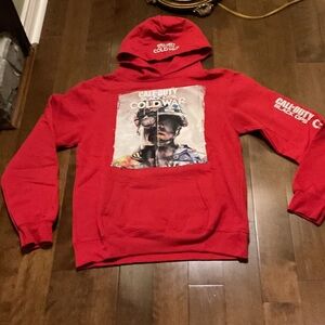 Call of Duty Red Graphic Hoodie